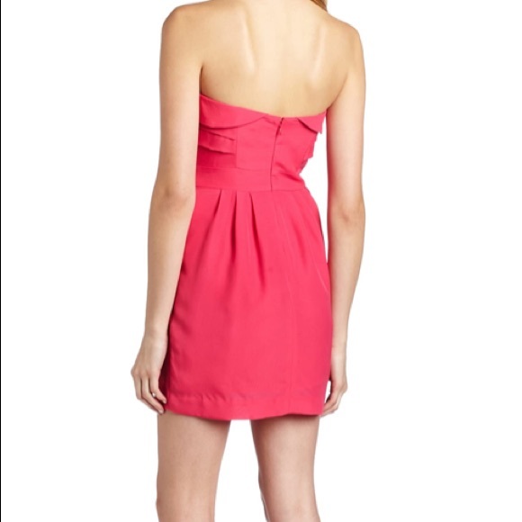 BCBG / PINK / strapless dress / summer style - Picture 2 of 5